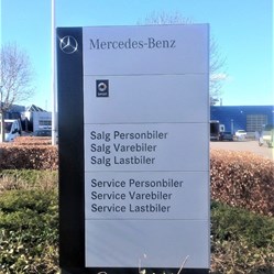 Pylon-Mercedes-Benz-Afdelinger